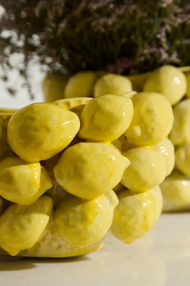 Layered Lemon Collection By Accent Decor