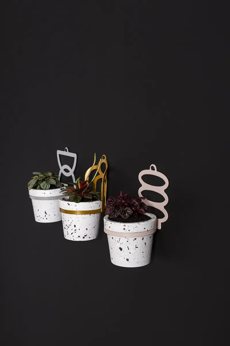 Lazaro Hanging Pot Set of 4 By Accent Decor