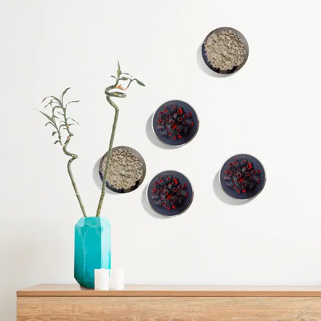LC Earth 9.9"D Wall Art By Gold Leaf Design Group