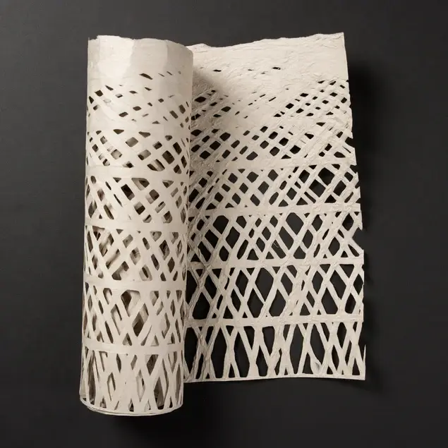 LC Handmade Paper Remnant, Cur By Gold Leaf Design Group