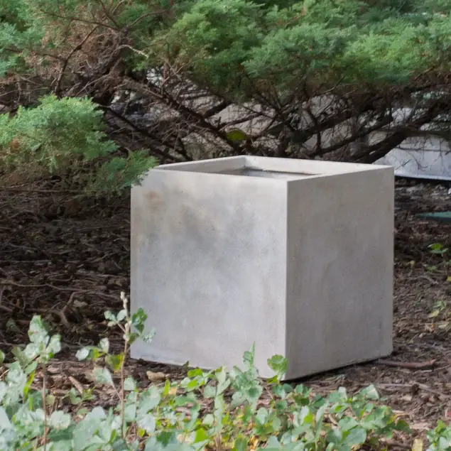 LC Urbano 15.6" Square Planter By Gold Leaf Design Group