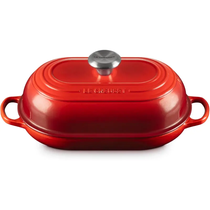 Le Creuset 1.5 qt. Signature Oval Bread Oven, Cerise