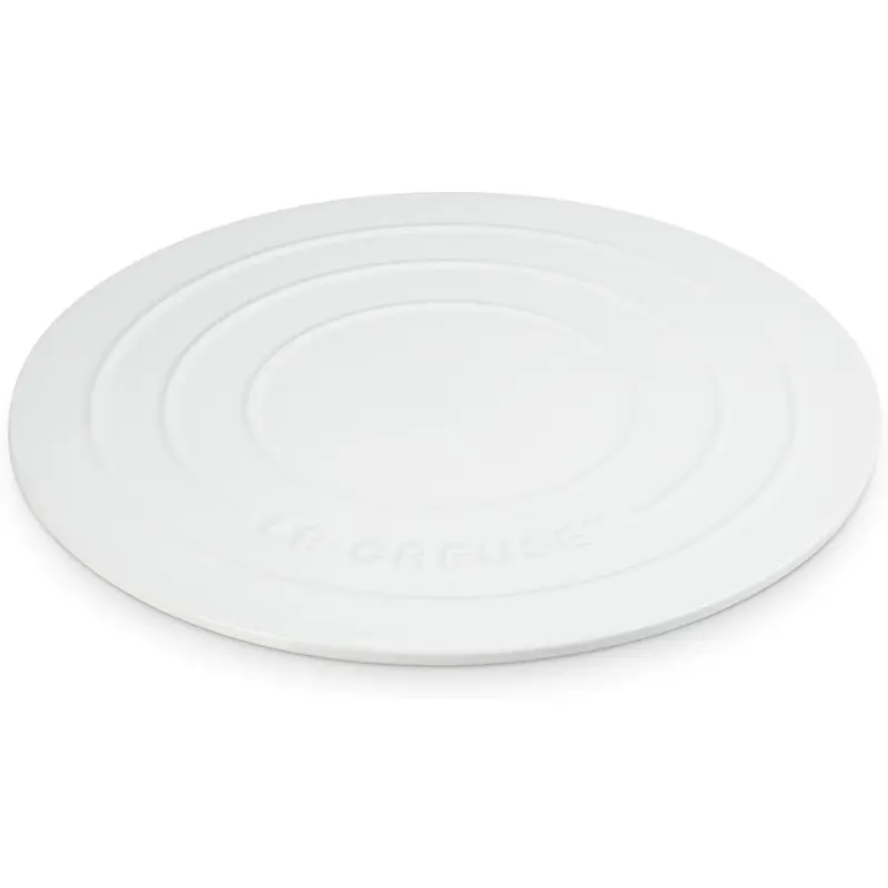 Le Creuset 15" Round Pizza Stone - White