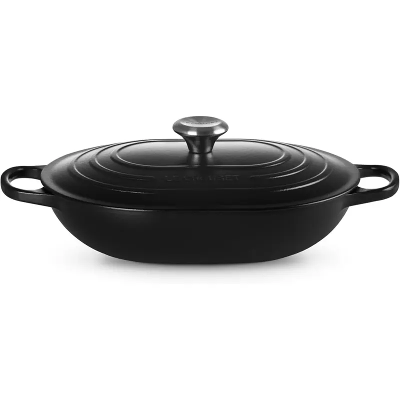 Le Creuset 3.75 qt. Signature Oval Casserole, Licorice