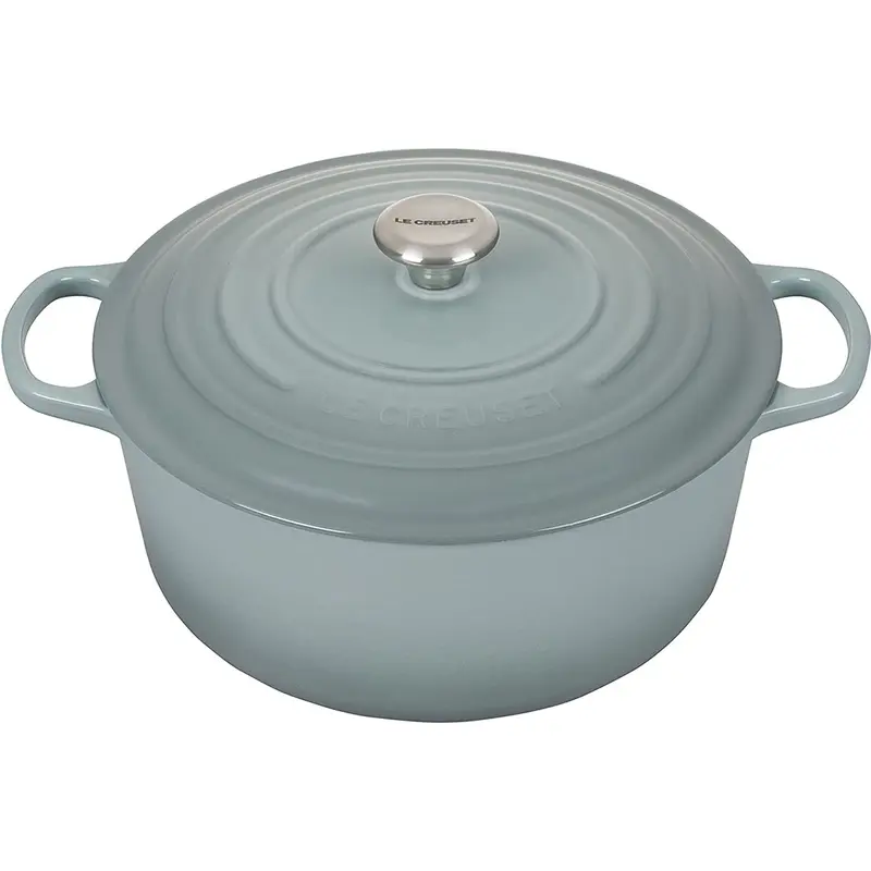 Le Creuset 4.5 qt. Signature Round Dutch Oven - Sea Salt