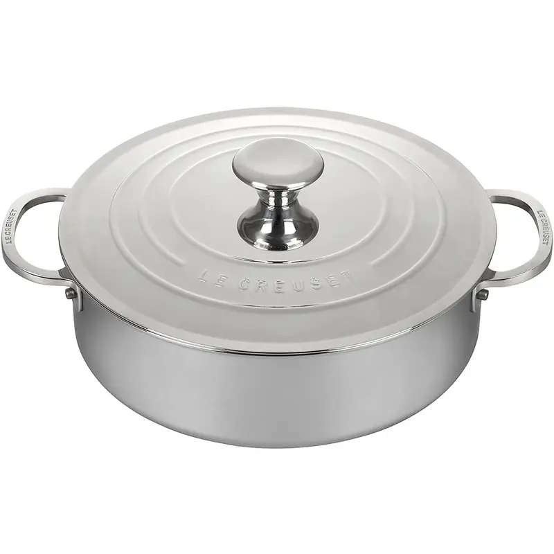 Le Creuset 4.5 qt. Stainless Steel Rondeau