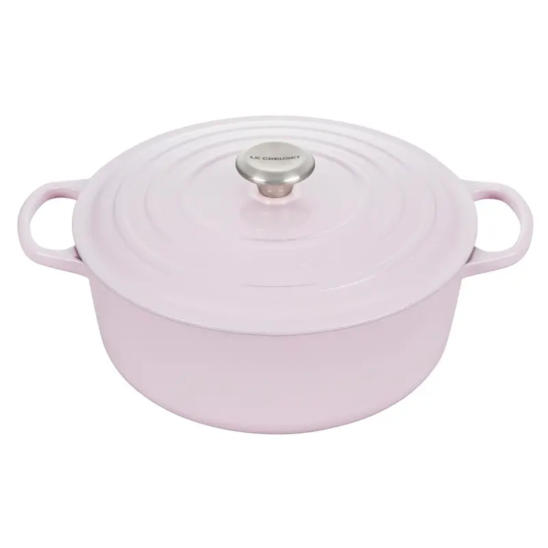 Le Creuset 5.5 qt. Signature Round Dutch Oven - Shallot