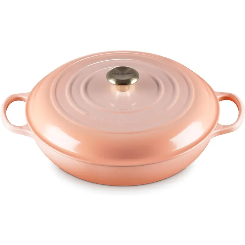 Le Creuset 5 qt. Signature Braiser - Peche