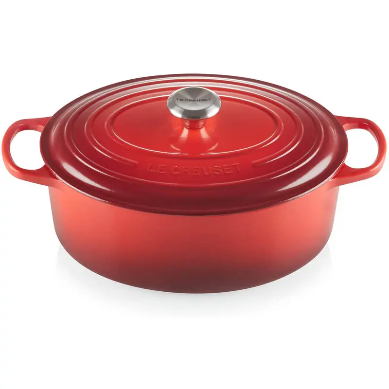 Le Creuset 6.75 qt. Signature Oval Dutch Oven - Cerise
