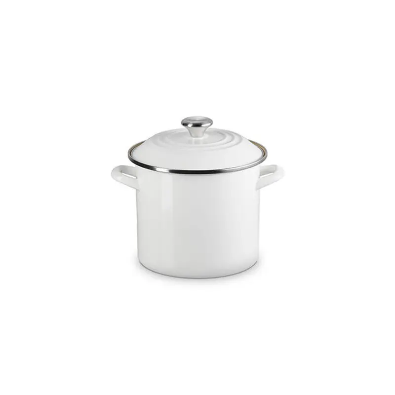 Le Creuset 8 qt. Stockpot - White