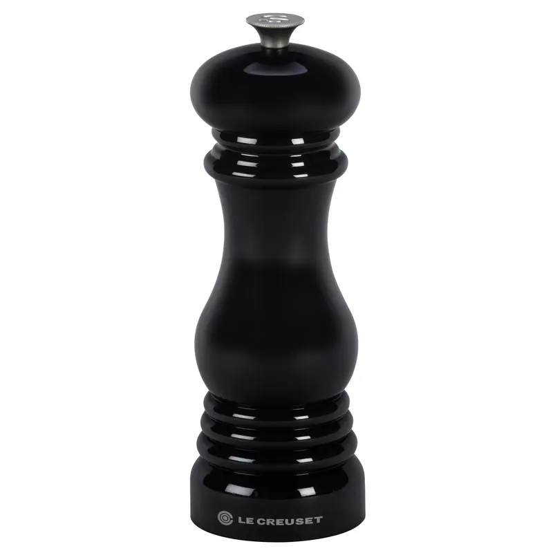 Le Creuset 8" x 2 1/2" Salt Mill - Black