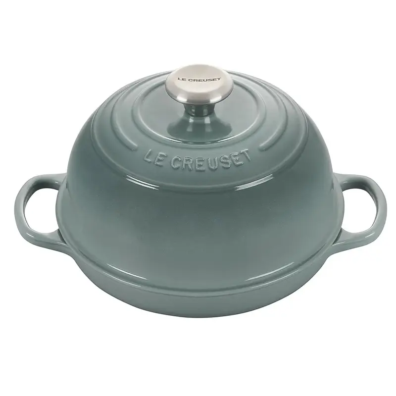 Le Creuset 9.5" (1.75 qt.) Signature Bread Oven - Sea Salt