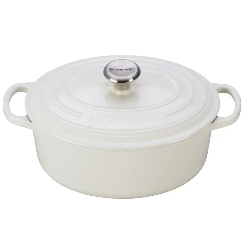 Le Creuset Oval 2.75-Quart Dutch Oven - White