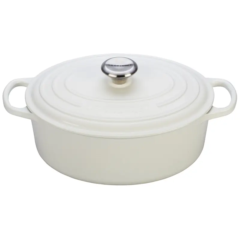 Le Creuset Oval 5-Quart Dutch Oven - White