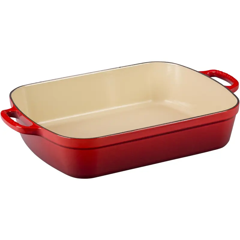 Le Creuset Signature 5.25-Quart Roaster - Cerise