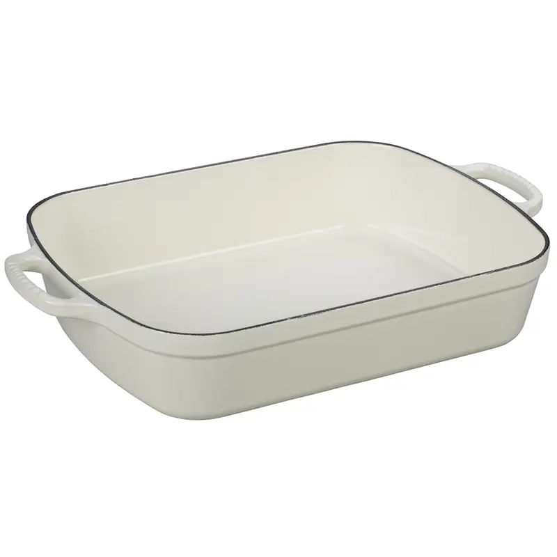 Le Creuset Signature 5.25-Quart Roaster - White