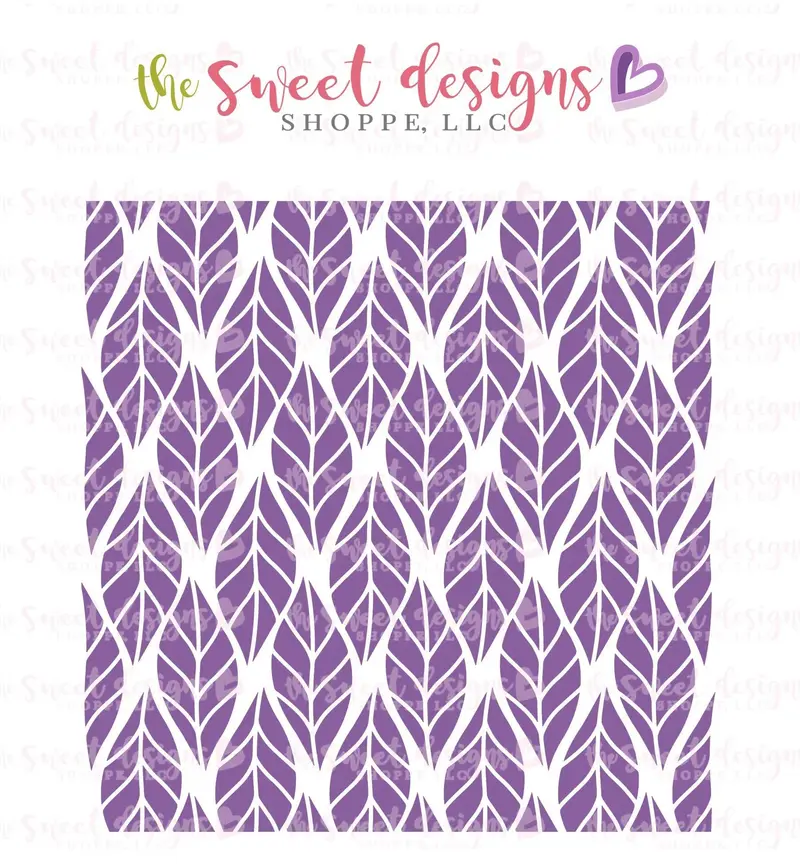 Leaf Pattern Stencil