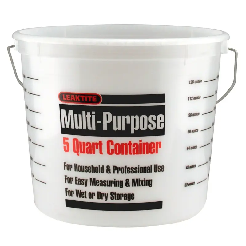 Leaktite White 5 qt Paint Pail (Pack of 24) - Deal of The Week