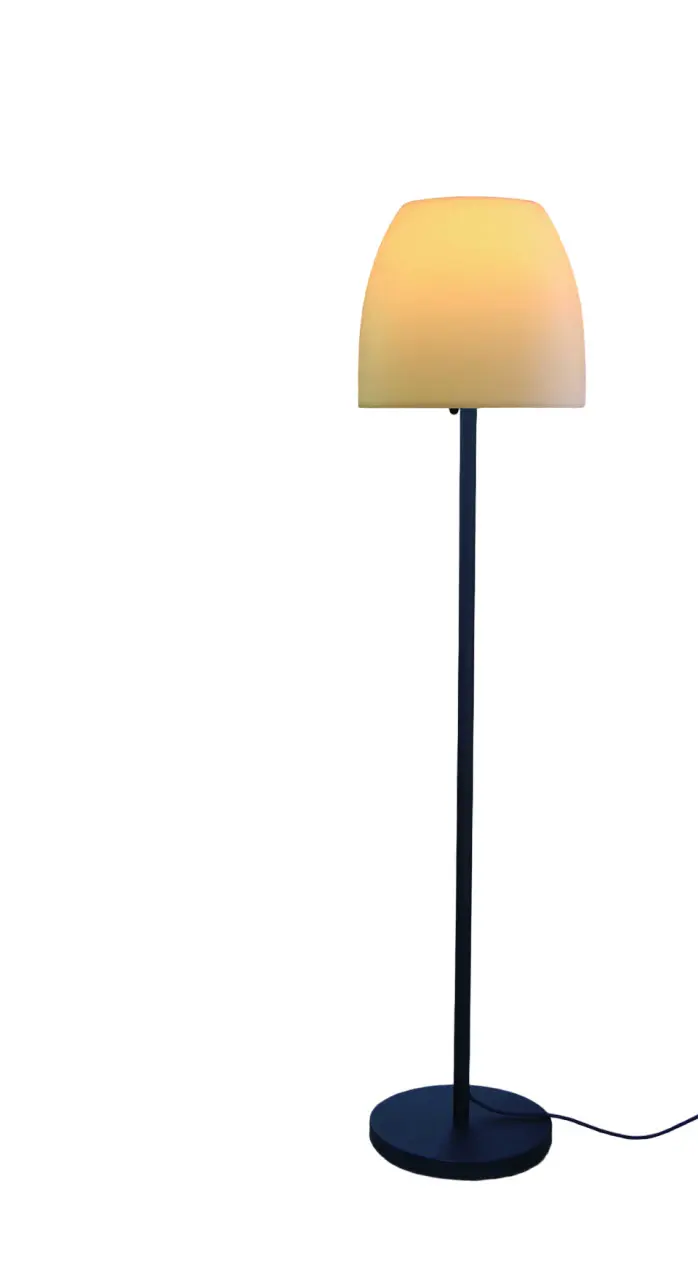 leather Floor Lamp By Homeroots