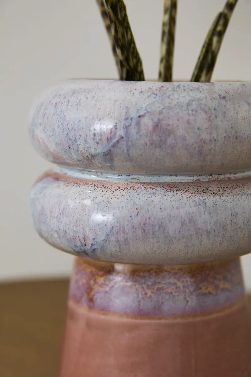 Lefkara Pot Set of 4 By Accent Decor