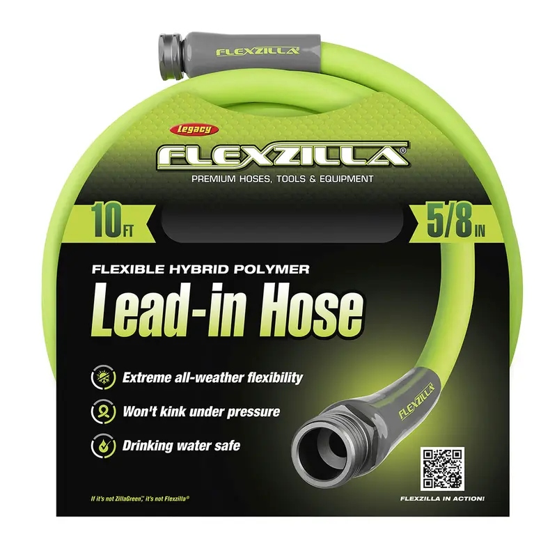 Legacy Flexzilla 5/8 in. D X 10 ft. L Medium Duty Premium Grade Garden Hose - Open Box