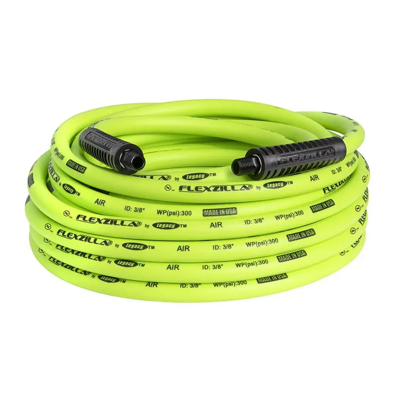 Legacy Flexzilla 50 ft. L X 3/8 in. D Hybrid Polymer Air Hose 300 psi Zilla Green - Deal of The Week