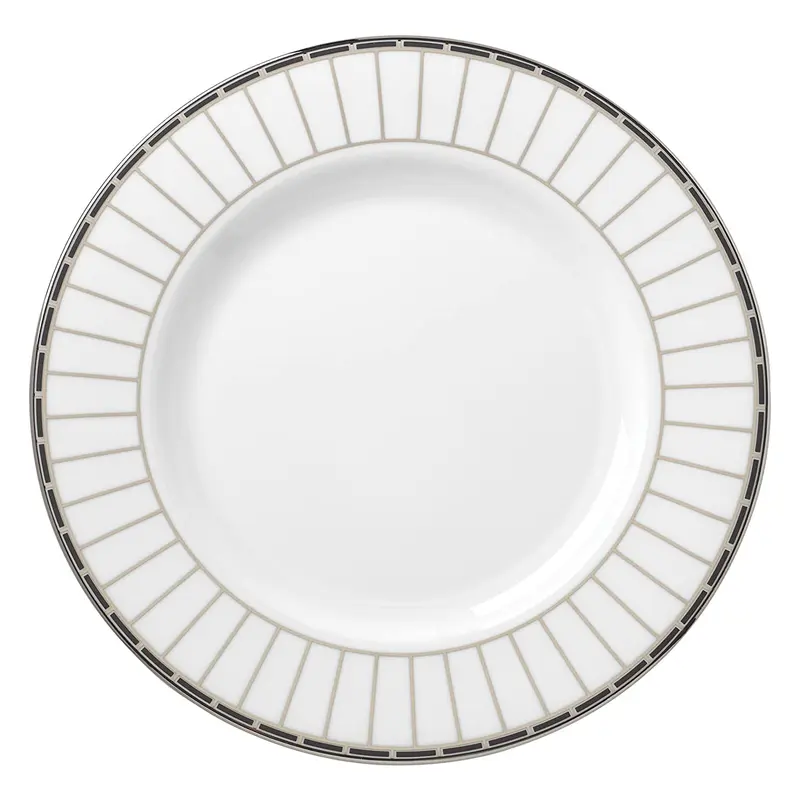 Lenox Platinum Onyx Salad Plate, White