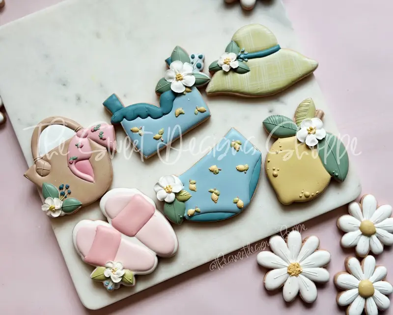 Let's go Summer - Cookie Cutters Set - Set of 6 Cookie Cutters