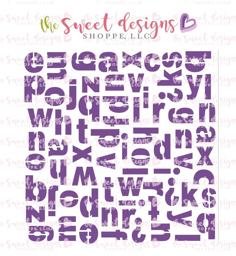 Letters Stencil