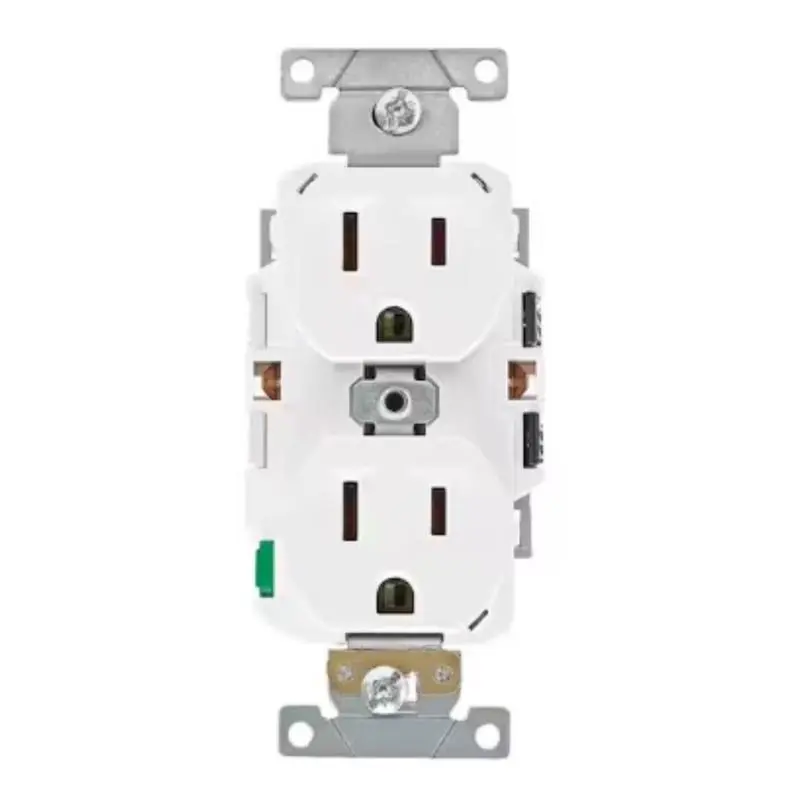 Leviton 125 V White Outlet 1 pk