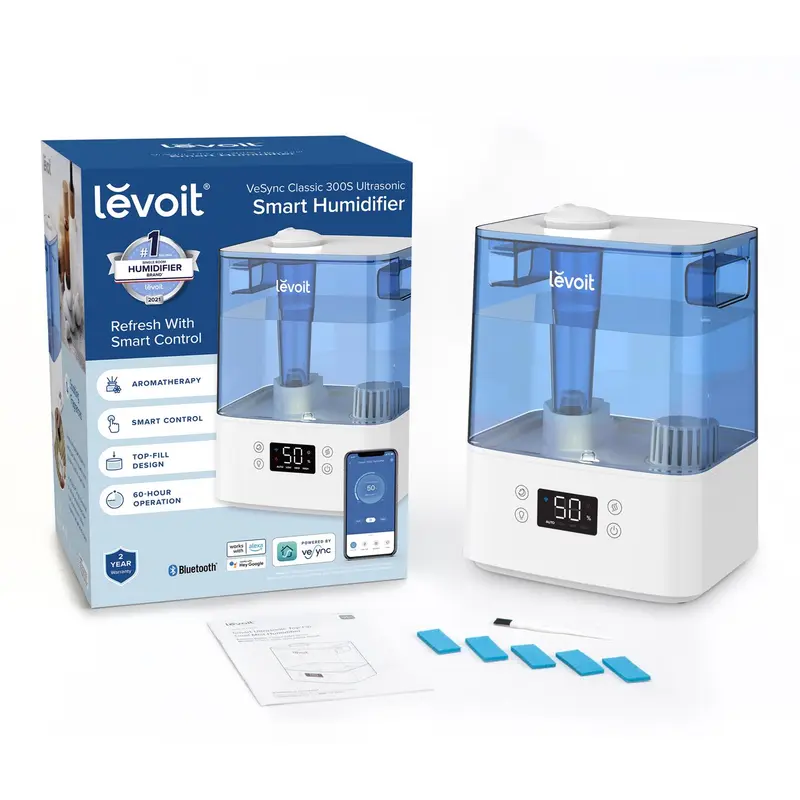 Levoit 1.58 gal 215 sq ft Digital Ultrasonic Humidifier