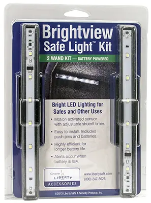 Liberty Safe Brightview White Safe Light Kit - Open Box