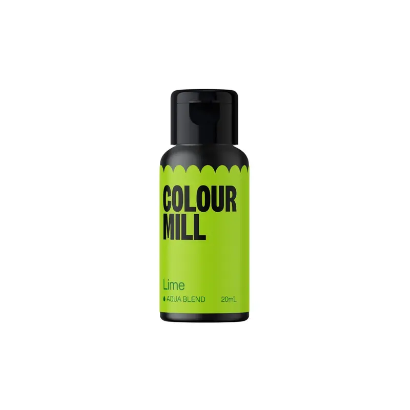 Lime - Aqua Blend - Food Color - 20ml by