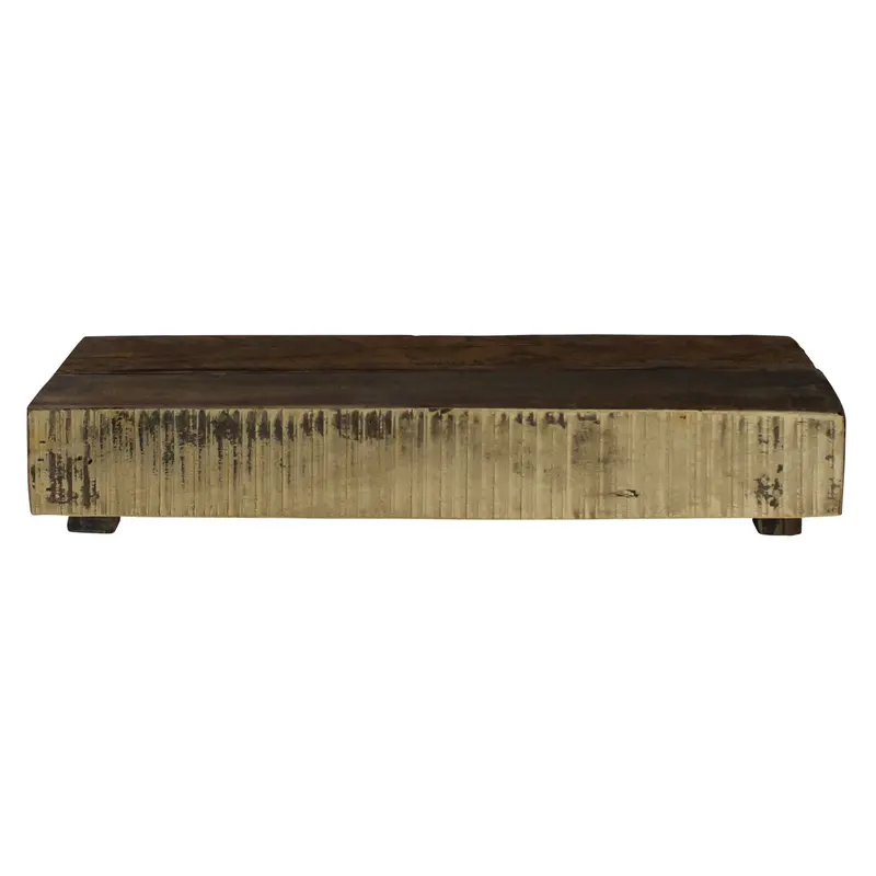 Lincoln Risers, Wood, Rect - Set of 2 By HomArt
