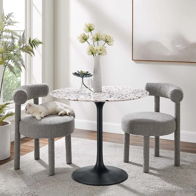 Lippa 36" Round Terrazzo Dining Table By Modway - EEI-5716