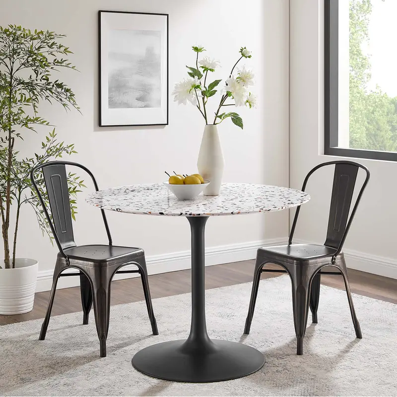 Lippa 40" Round Terrazzo Dining Table By Modway - EEI-5725