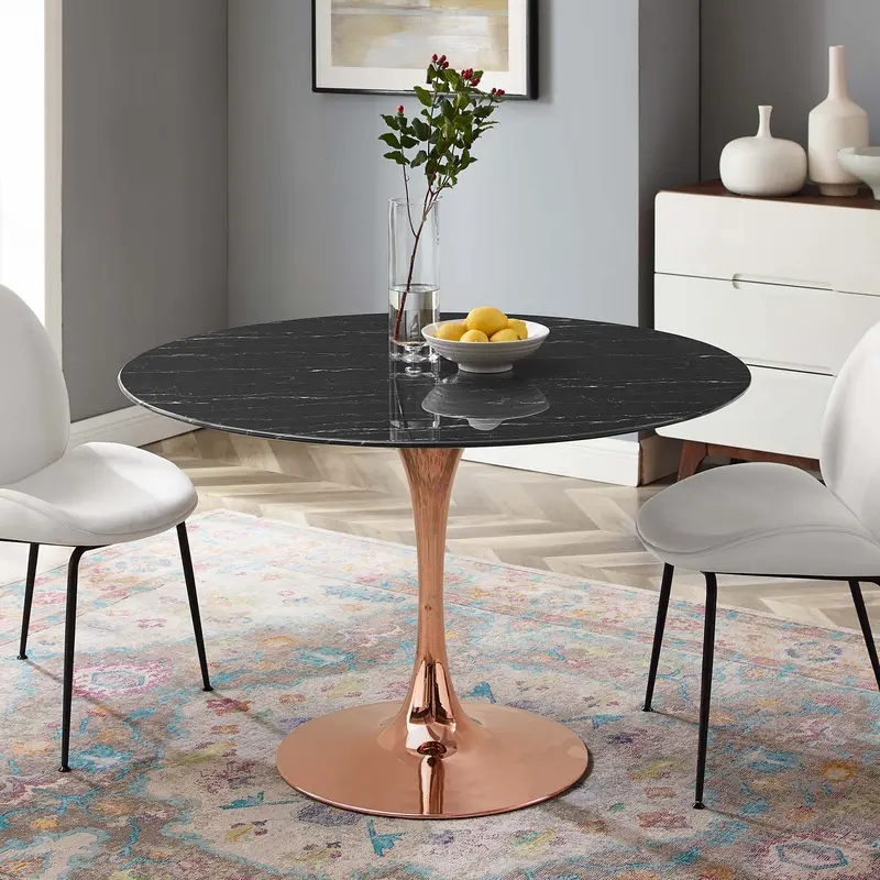 Lippa 47" Artificial Marble Dining Table By Modway - EEI-5272