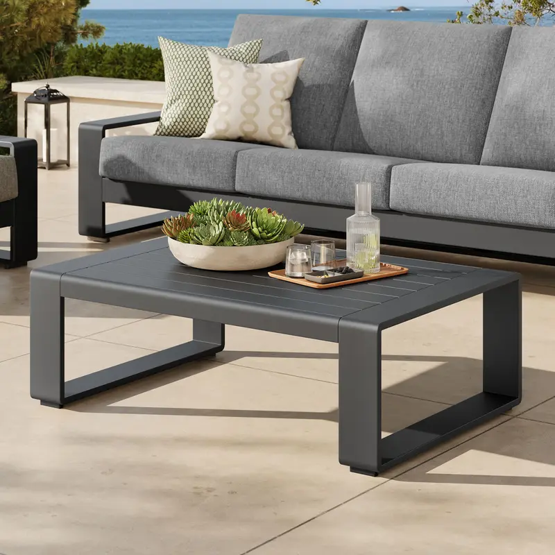 Lirienne Outdoor Patio Aluminum Coffee Table by Modway