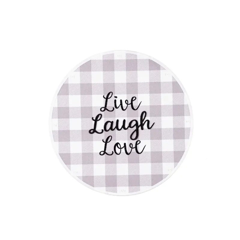 Live Laugh Love Sassafras Switchable Door Decor Insert,2idi1824