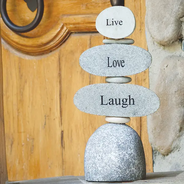 Live Love Laugh Set of 2 By Garden Age Supply