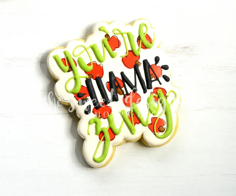 LLAMA-zing Plaque - Cookie Cutter