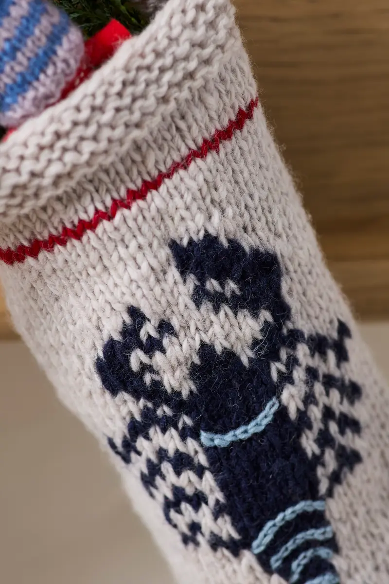 Lobster Stocking Set of 2 By Accent Decor