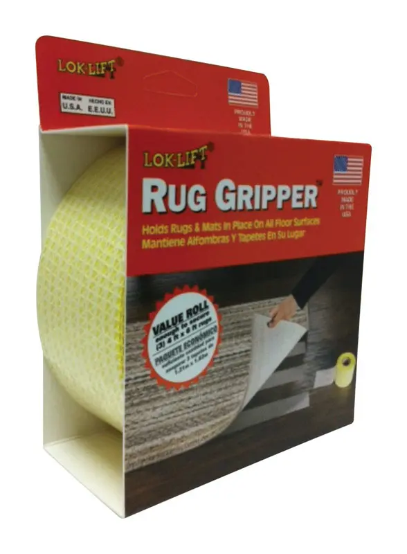 Lok-Lift 2.5 in. W X 60 ft. L Reversible Scrim Indoor Rug Gripper - Deal of The Week