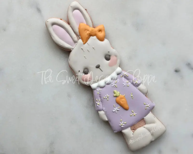 Long and Tall Girly Bunny - Cookie Cutters