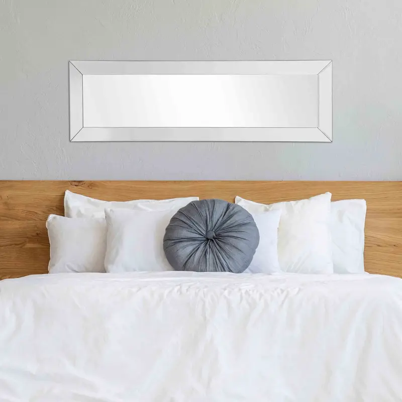 Long Beleved Edge Mirror By Homeroots