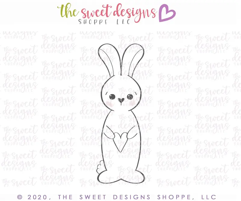 Long Bunny - Cookie Cutter
