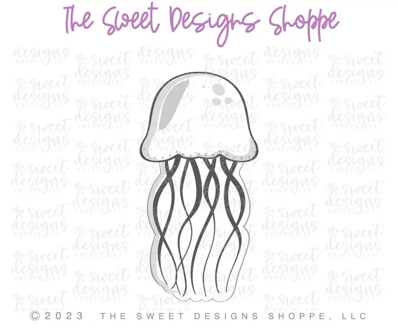 Long Jellyfish - Cookie Cutter