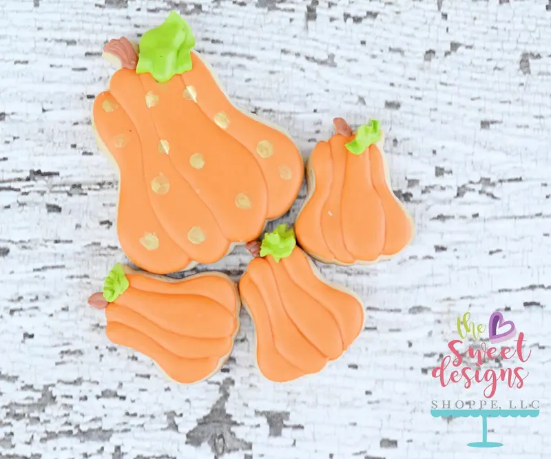Long Pumpkin v2- Cookie Cutter