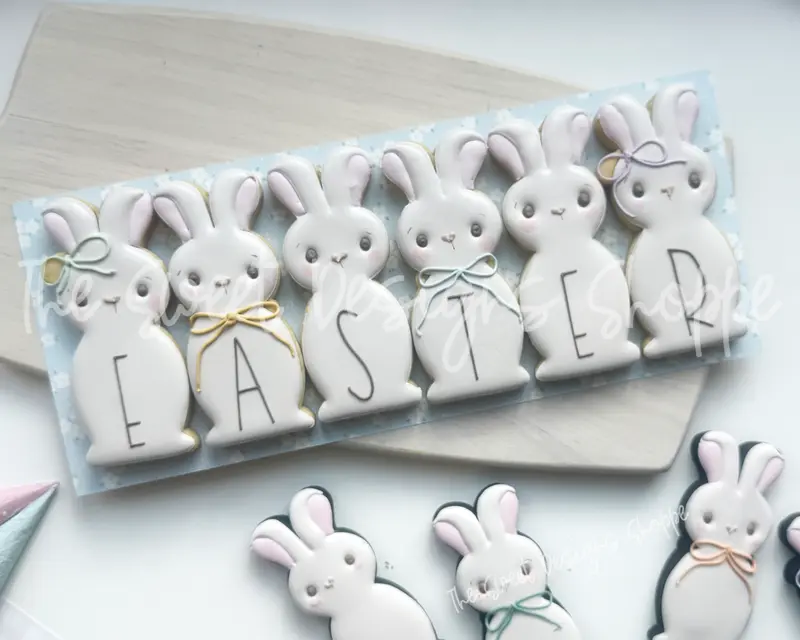 Long Stout Easter Bunny Set - Set of 3 - Cookie Cutters