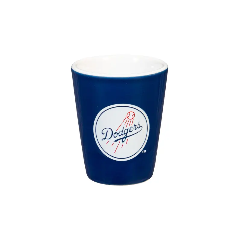 Los Angeles Dodgers 4-Piece Ceramic 2oz. Cup Set